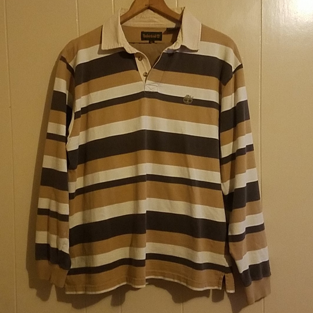 Timberland long sleeve rugby style shirt